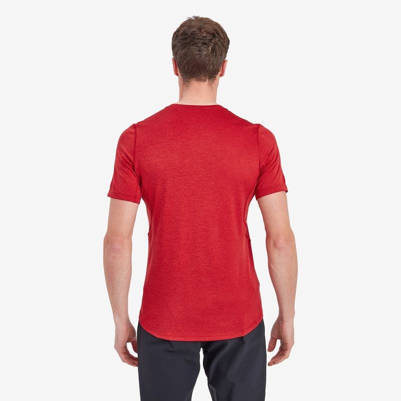 Dark Red Men's Montane Dart T Shirts | AFX1061FB