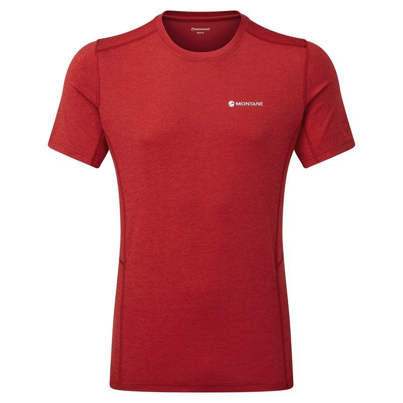 Dark Red Men\'s Montane Dart T Shirts | AFX1061FB