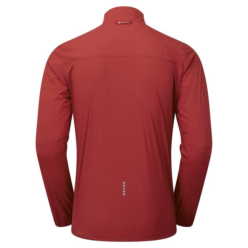 Dark Red Men's Montane Featherlite Windproof Jackets | JGP8354DQ