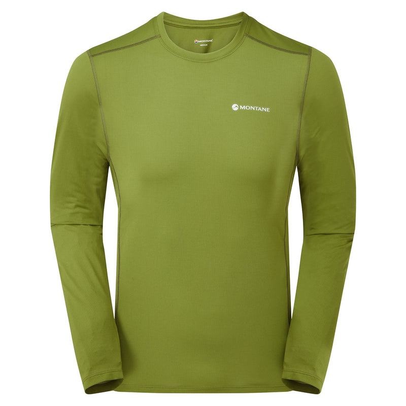 Green Men\'s Montane Dart Lite Long Sleeve T Shirts | DVY3473KQ