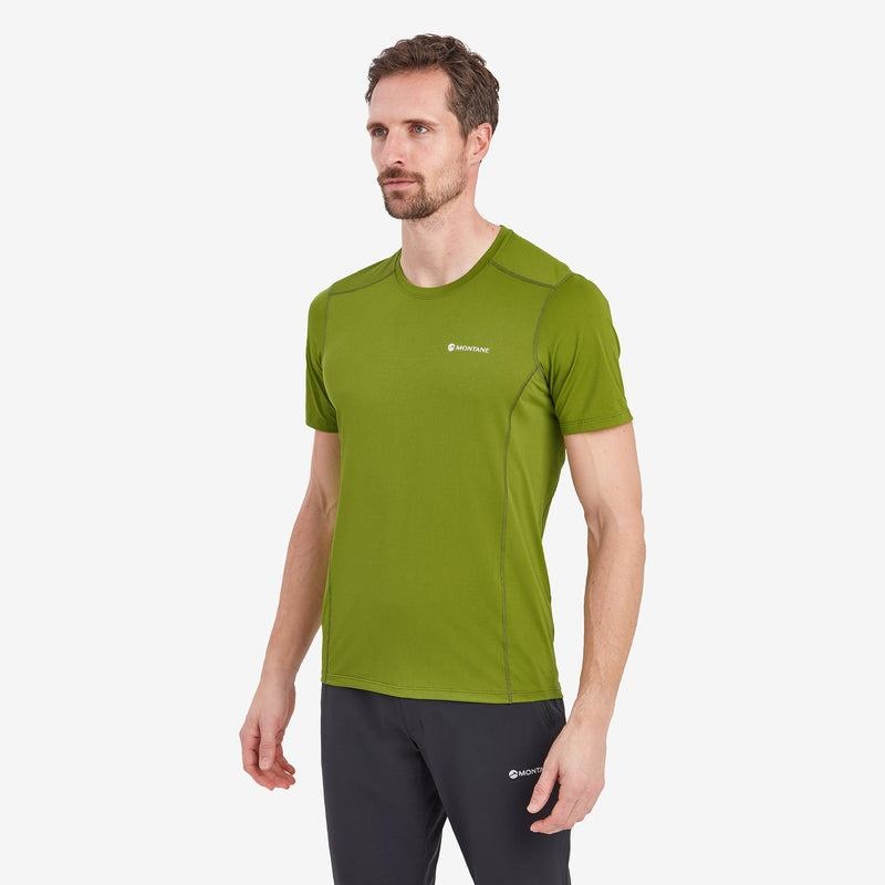 Green Men's Montane Dart Lite T Shirts | CDT626VC