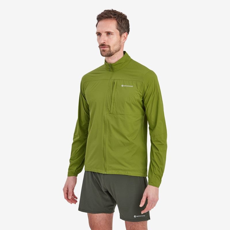 Green Men's Montane Featherlite Windproof Jackets | XRD991TF