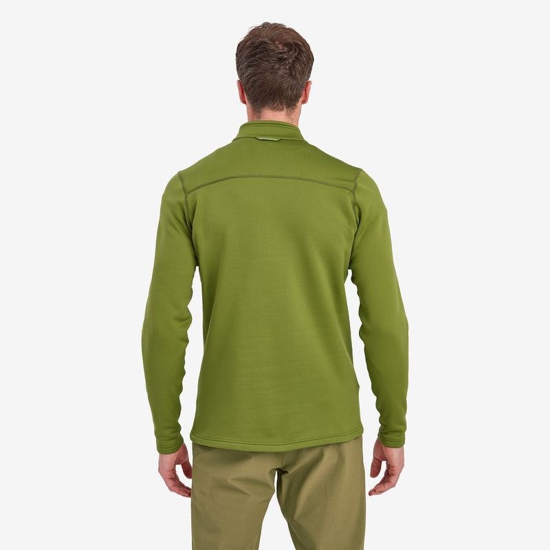 Green Men's Montane Fury Zip Pull-On Fleece | SER7827IH