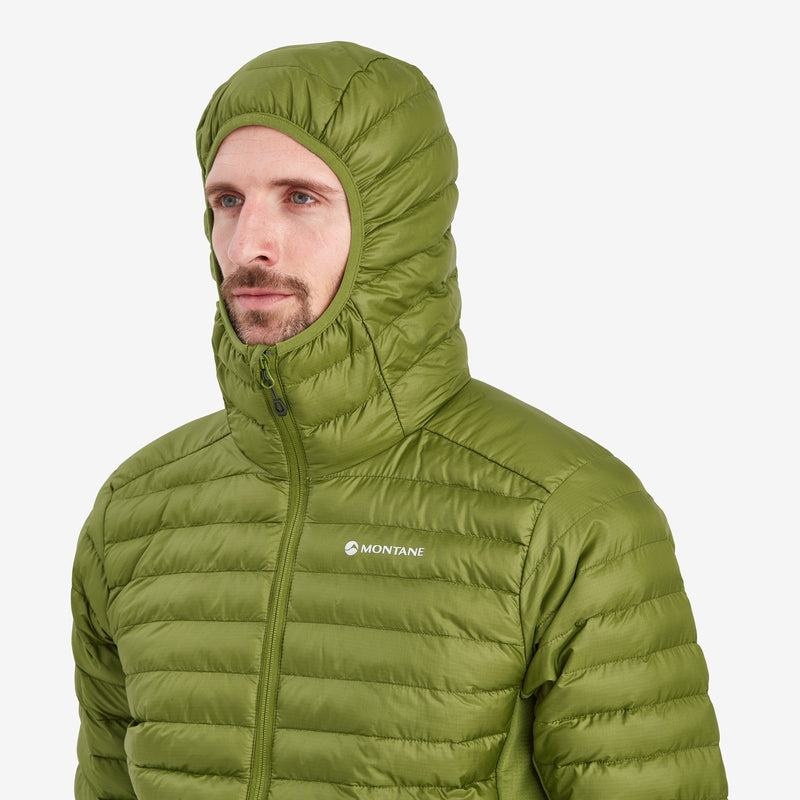 Green Men's Montane Icarus Lite Hooded Jackets | HPH5595EU