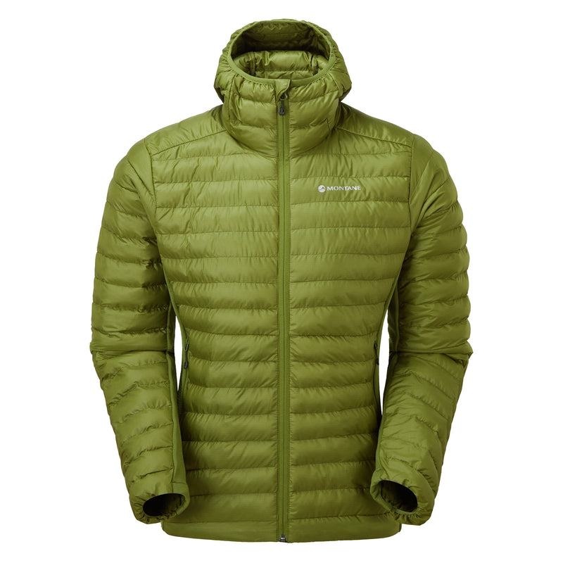 Green Men\'s Montane Icarus Lite Hooded Jackets | HPH5595EU