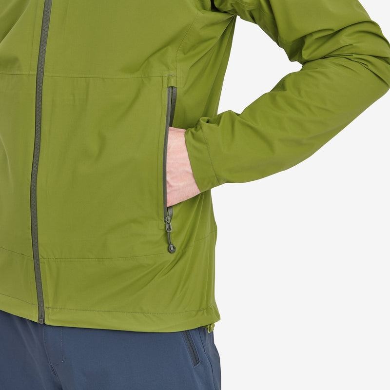 Green Men's Montane Minimus Lite Waterproof Jackets | EAT6997YG