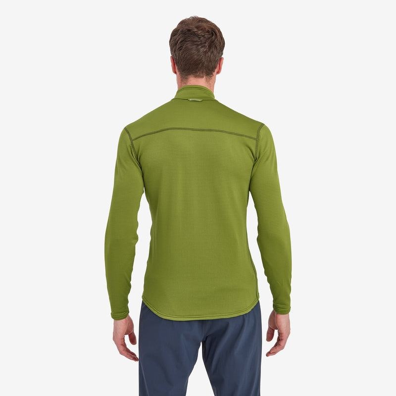 Green Men's Montane Protium Lite Pull On Fleece | EZT5157WG