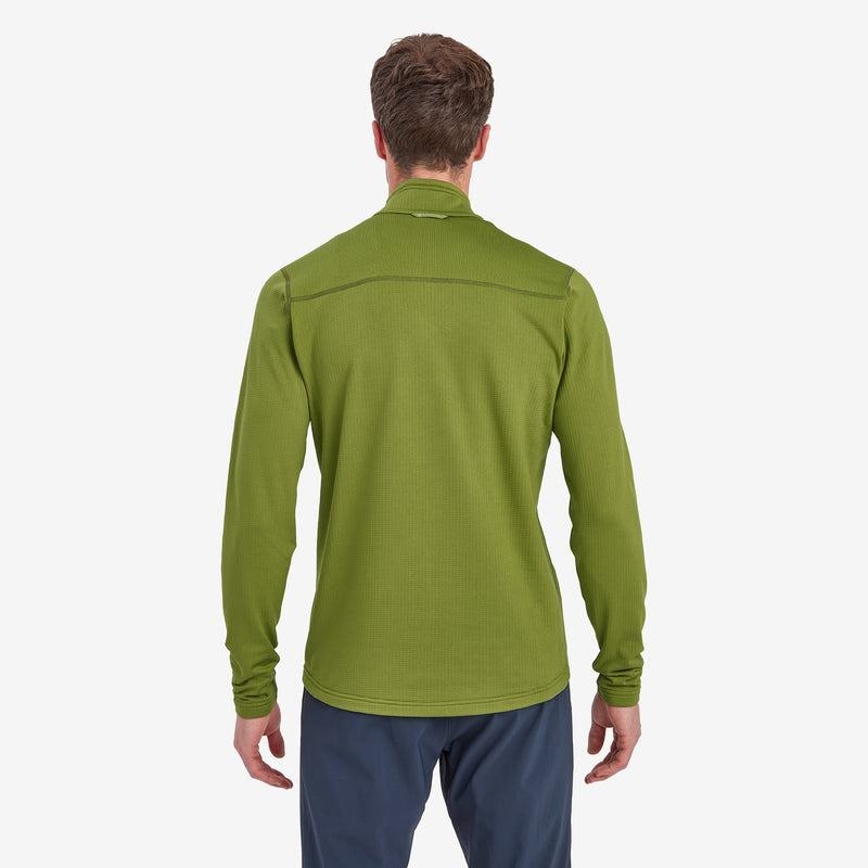 Green Men's Montane Protium Pull On Fleece | OAF2562LK