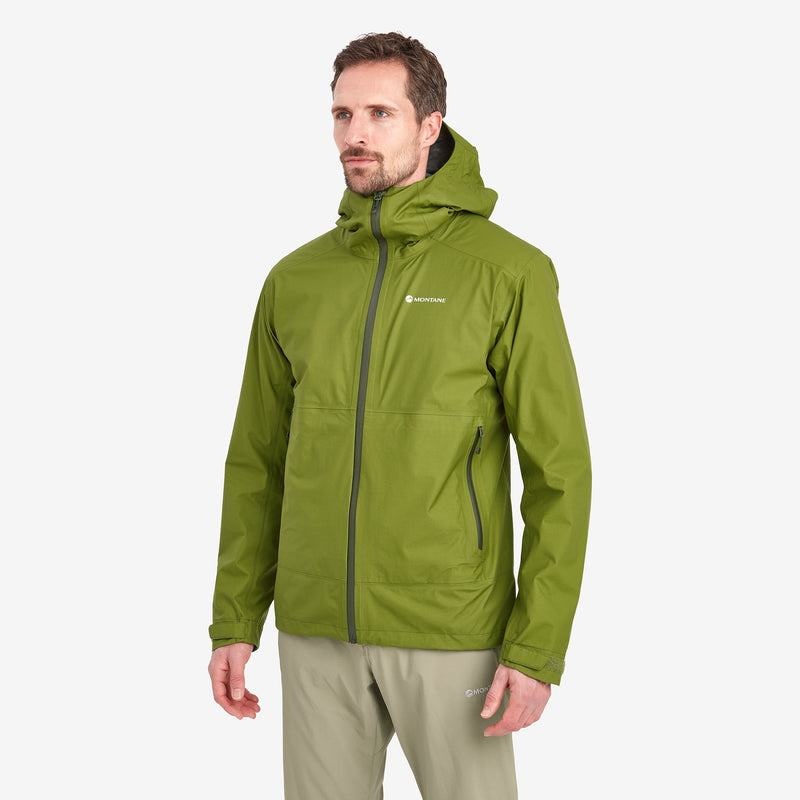 Green Men's Montane Spirit Lite Waterproof Jackets | JIW1122CQ