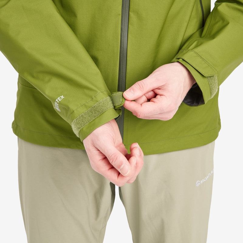 Green Men's Montane Spirit Lite Waterproof Jackets | JIW1122CQ