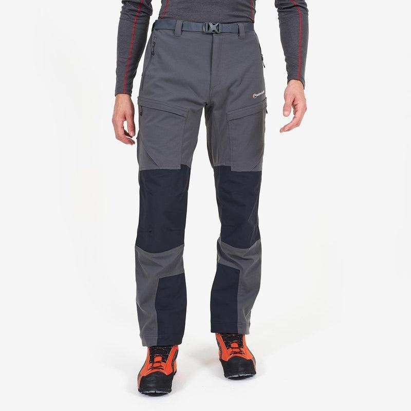 Grey Black Men's Montane Super Terra Pants | OFV124YI