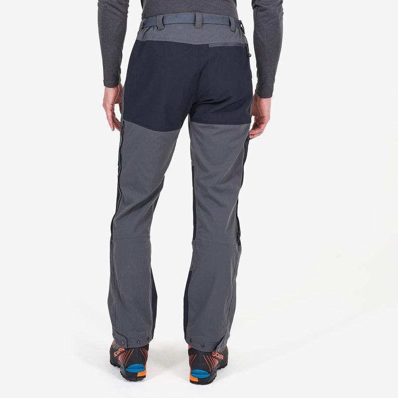 Grey Black Men's Montane Super Terra Pants | OFV124YI