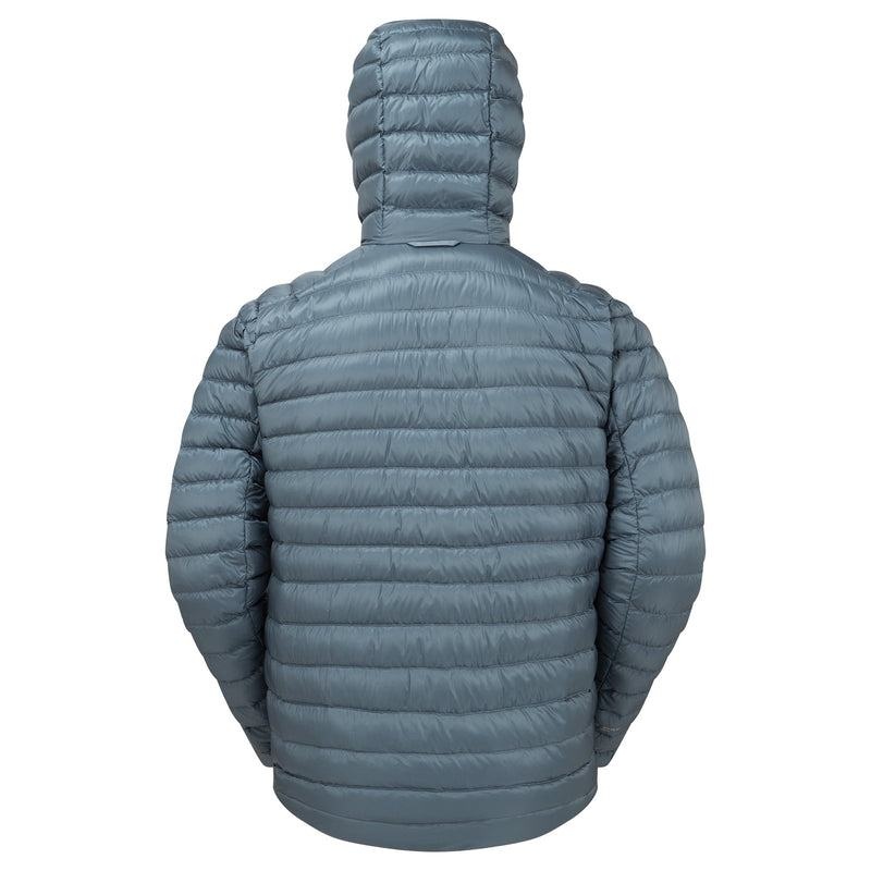 Grey Blue Men's Montane Anti-Freeze Hooded Down Jackets | TGR6334LV