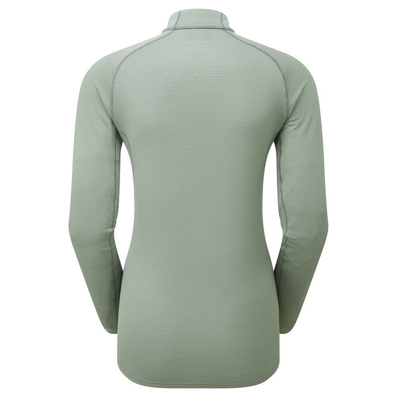 Grey Green Women's Montane Allez Micro Pull-On Fleece Jackets | UJP6253EO