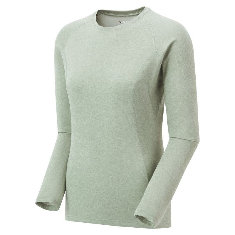 Grey Green Women's Montane Dart Long Sleeve T Shirts | KNO7851TB