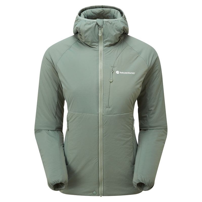 Grey Green Women\'s Montane Fireball Softshell Jackets | XJW8411GB