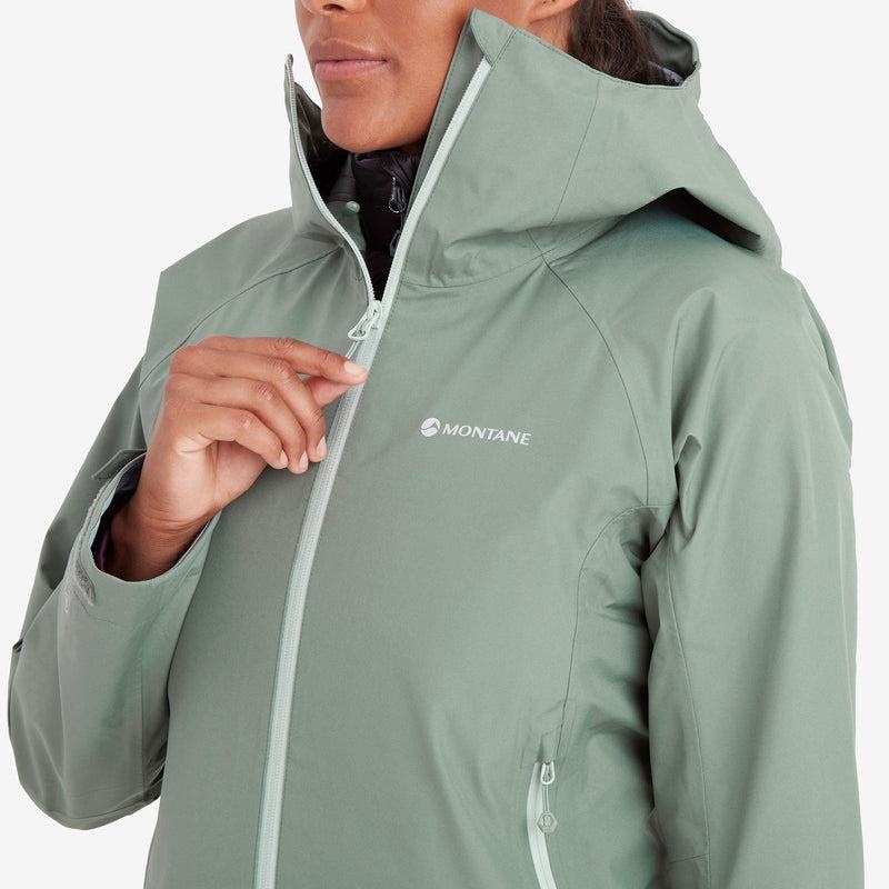 Grey Green Women's Montane Spirit Waterproof Jackets | KIO5510CC