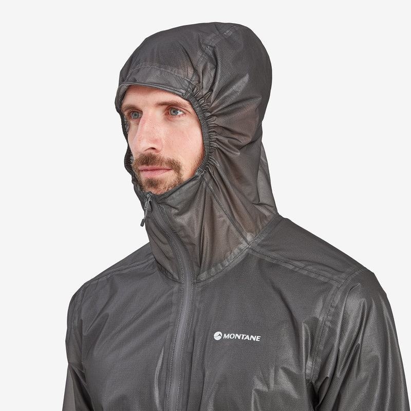 Grey Men's Montane Minimus Nano Pull-On Waterproof Jackets | ROC359KB