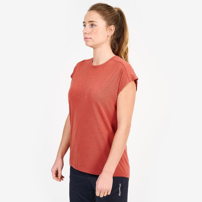 Grey Orange Women's Montane Mira T Shirts | HQT9639WP