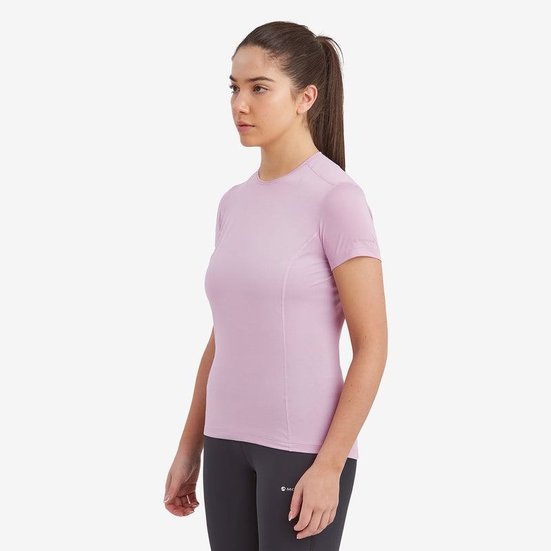 Grey Purple Women's Montane Dart Lite T Shirts | KNF8070RN