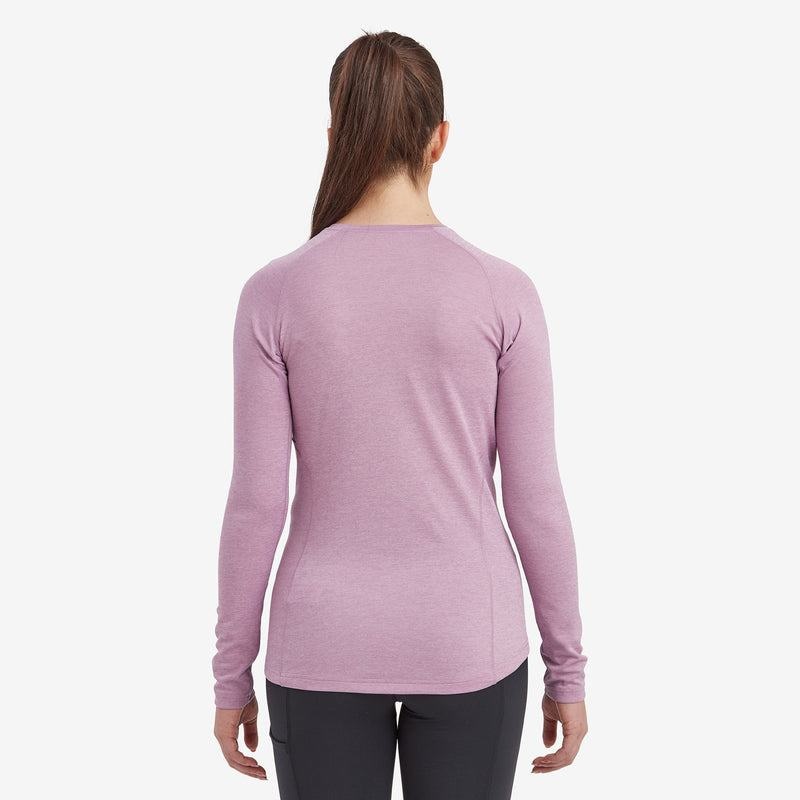 Grey Purple Women's Montane Dart Long Sleeve T Shirts | PQS9535MU