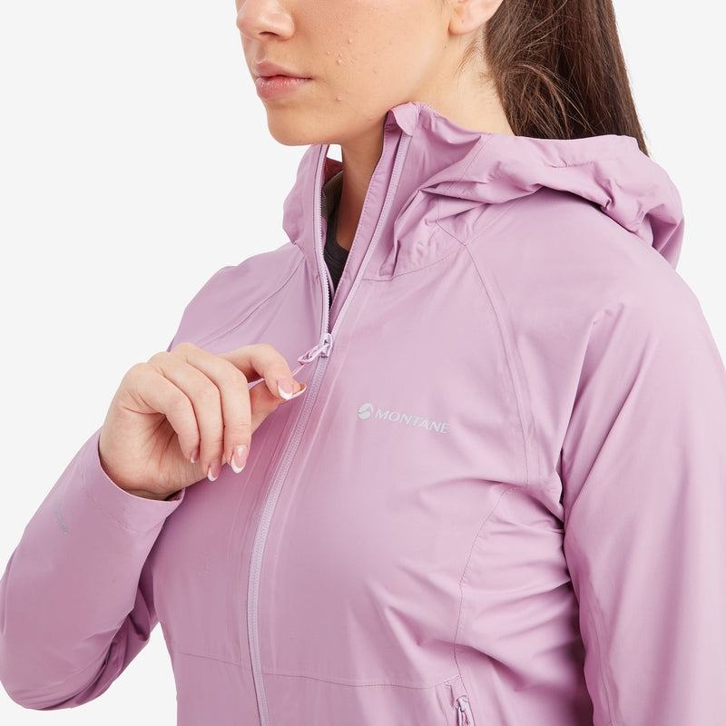 Grey Purple Women's Montane Minimus Lite Waterproof Jackets | LLJ5914LR