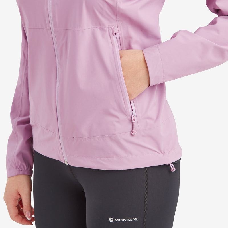 Grey Purple Women's Montane Minimus Lite Waterproof Jackets | LLJ5914LR