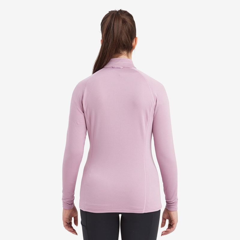 Grey Purple Women's Montane Protium Lite Pull On Fleece | TNL244OH