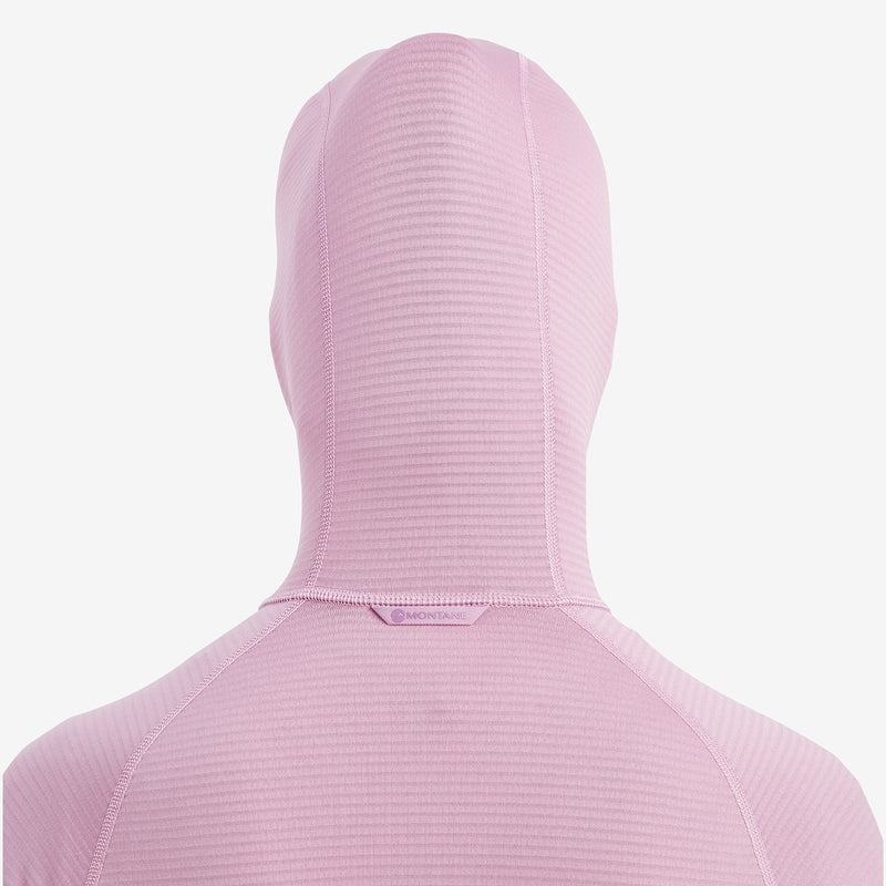 Grey Purple Women's Montane Protium Lite Hooded Pull On Fleece | IYM7351SC