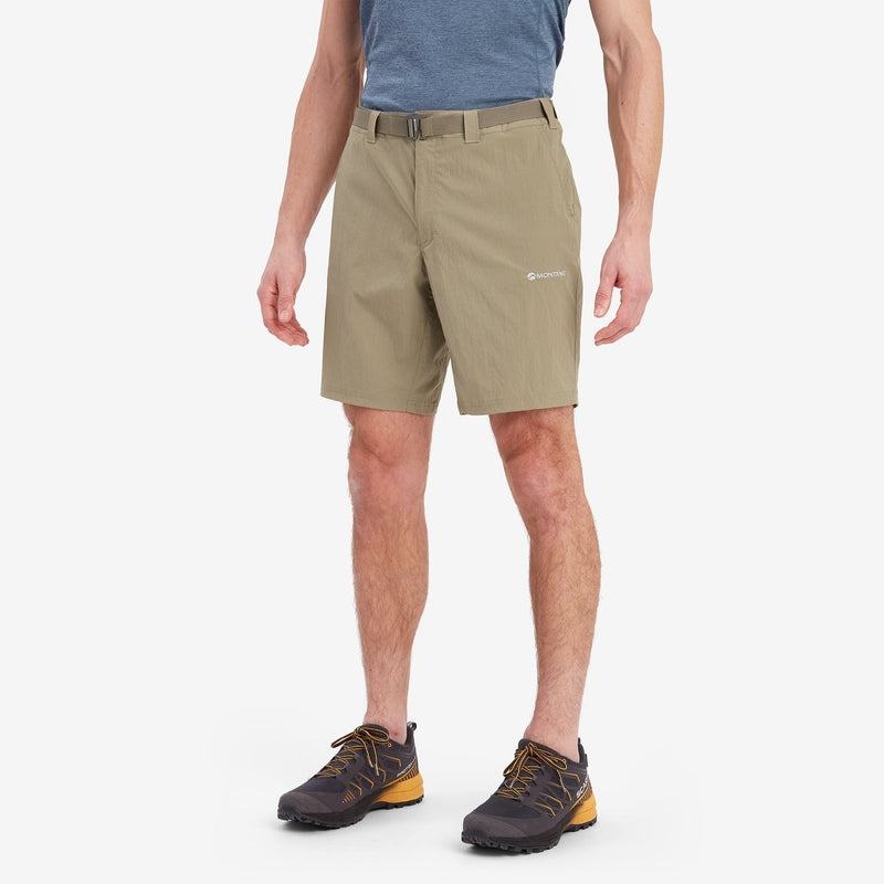 Khaki Men's Montane Terra Lite Shorts | GLU1258SR