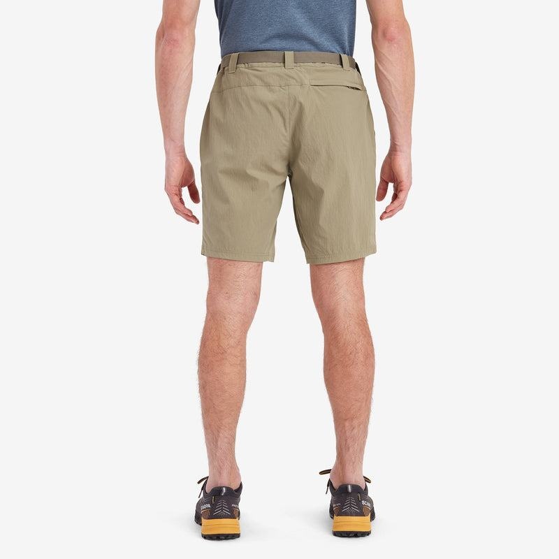 Khaki Men's Montane Terra Lite Shorts | GLU1258SR