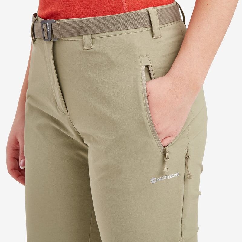 Khaki Women's Montane Terra Stretch Trousers | WGP5782CQ