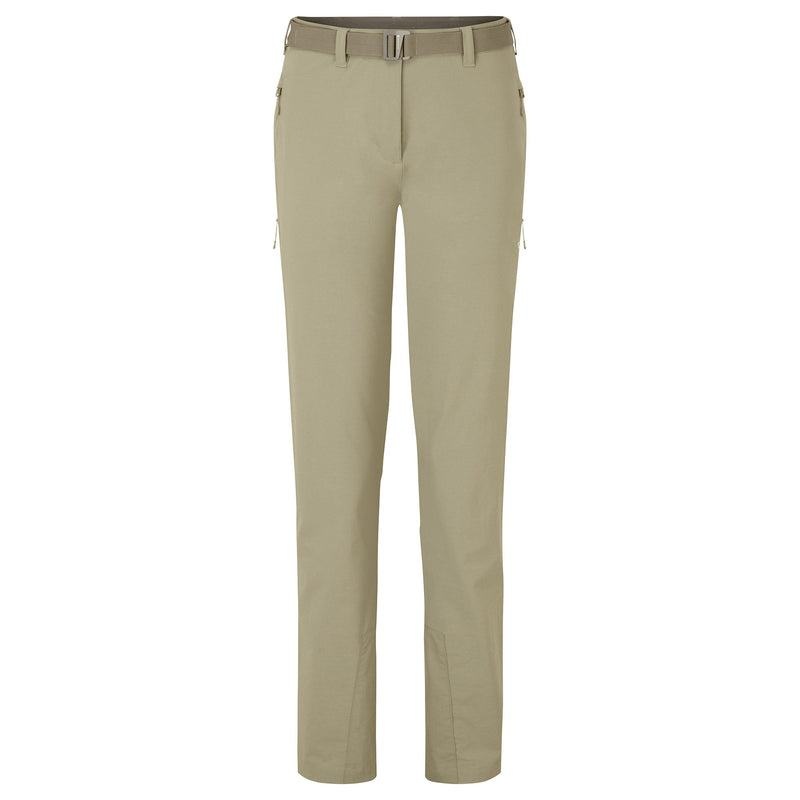 Khaki Women\'s Montane Terra Stretch Trousers | WGP5782CQ