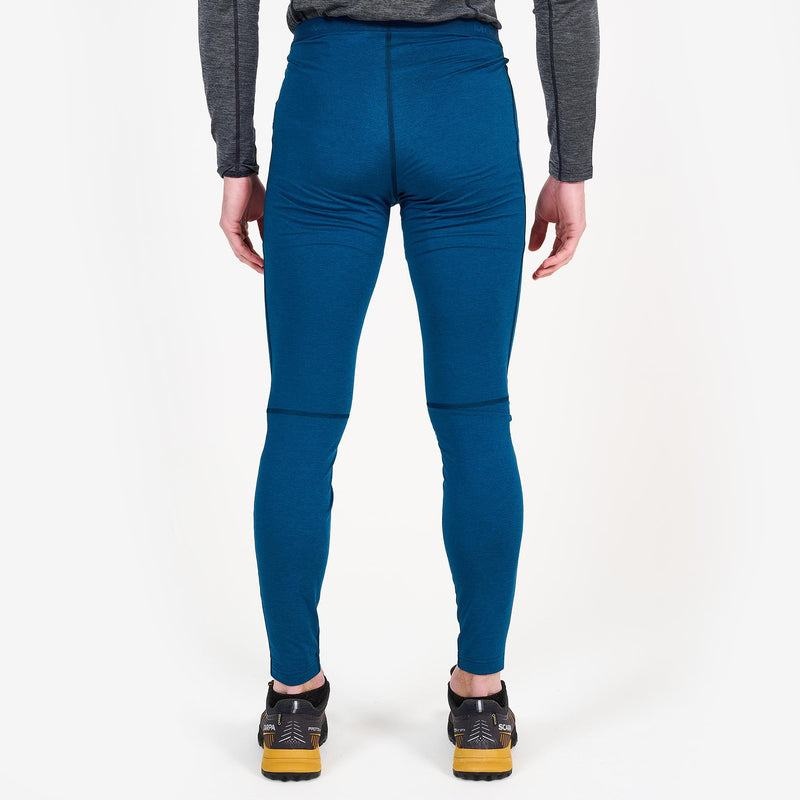 Navy Blue Men's Montane Dart Thermo Long Johns Leggings | DML791UA