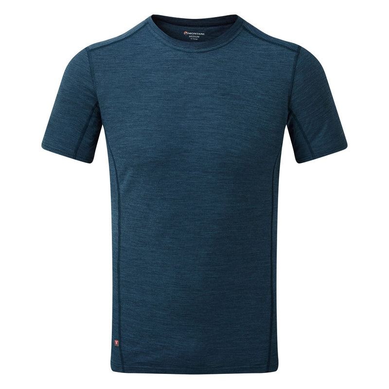 Navy Blue Men\'s Montane Primino 140 T Shirts | DPN5381TQ