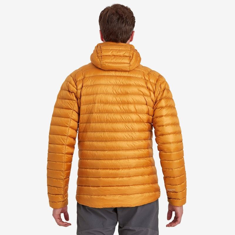 Orange Men's Montane Anti-Freeze Hooded Down Jackets | NVI816CS