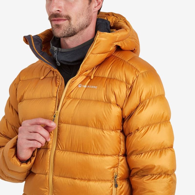 Orange Men's Montane Anti-Freeze XT Hooded Down Jackets | CEF5084GQ