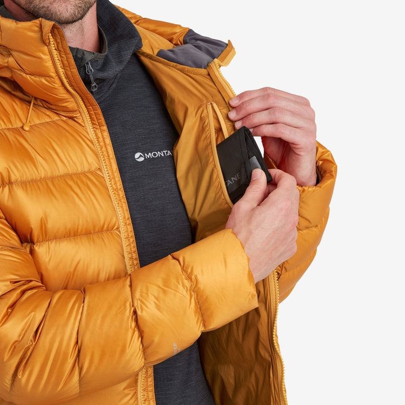 Orange Men's Montane Anti-Freeze XT Hooded Down Jackets | CEF5084GQ