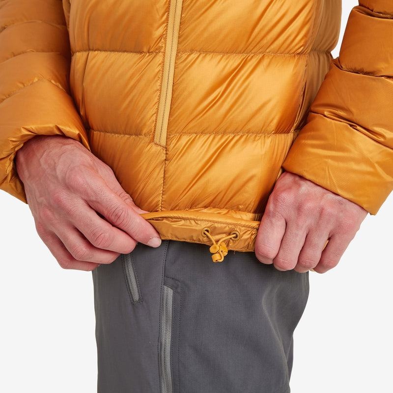 Orange Men's Montane Anti-Freeze XT Hooded Down Jackets | CEF5084GQ