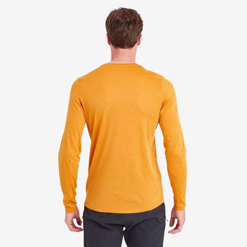 Orange Men's Montane Dart Long Sleeve T Shirts | UTP8814RS