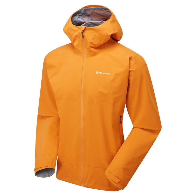 Orange Men's Montane Phase Lite Waterproof Jackets | SFK9346HD