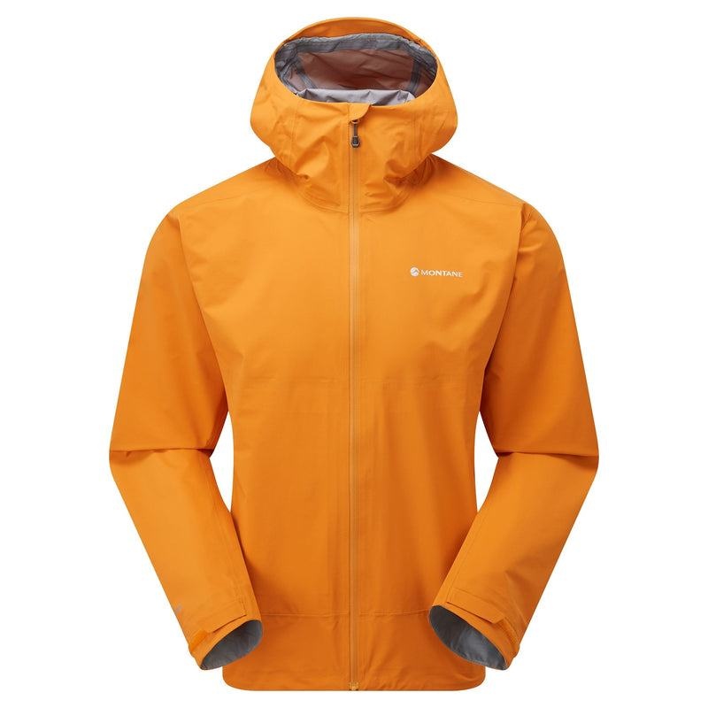 Orange Men\'s Montane Phase Lite Waterproof Jackets | SFK9346HD