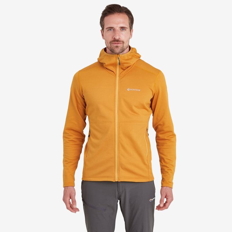 Orange Men's Montane Protium Hooded Fleece Jackets | HBQ8920RX