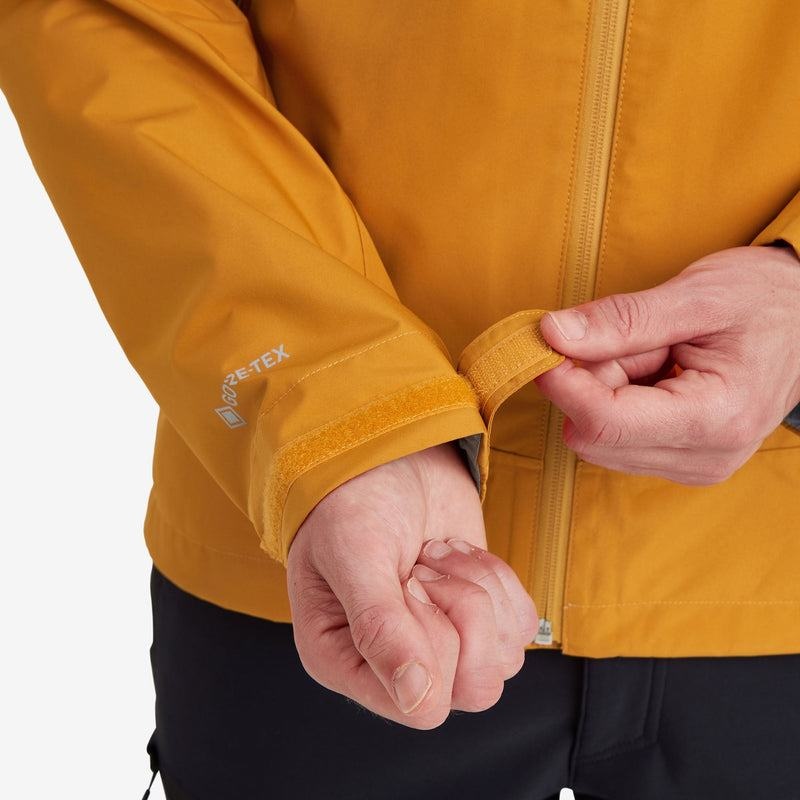 Orange Men's Montane Spirit Waterproof Jackets | DVF5260FQ