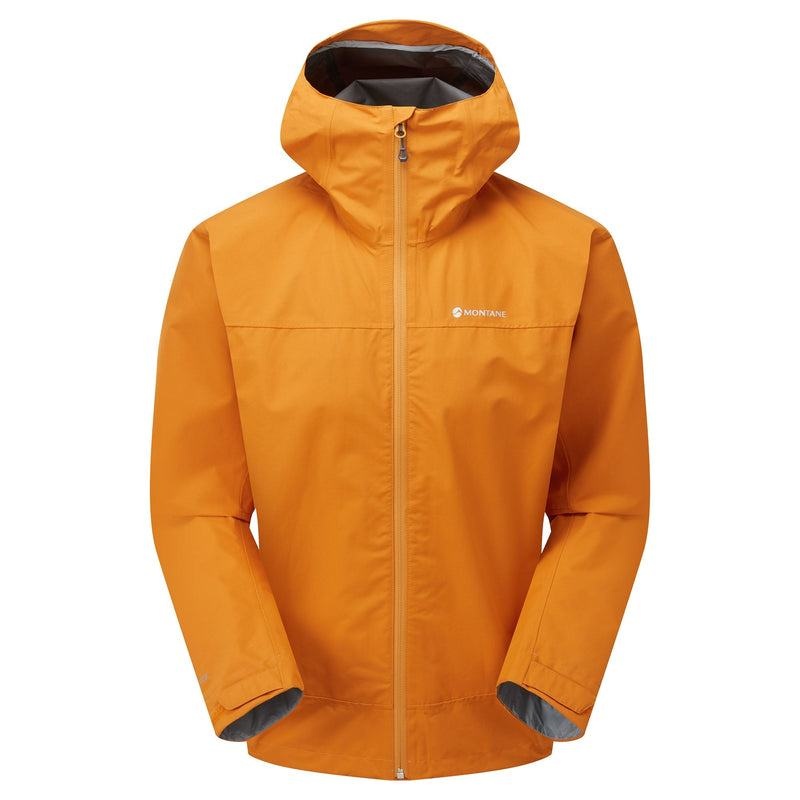 Orange Men\'s Montane Spirit Waterproof Jackets | DVF5260FQ