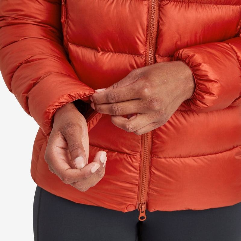 Orange Red Women's Montane Anti-Freeze XT Hooded Down Jackets | QWK283GK