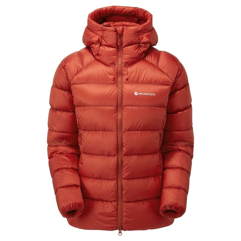 Orange Red Women\'s Montane Anti-Freeze XT Hooded Down Jackets | QWK283GK