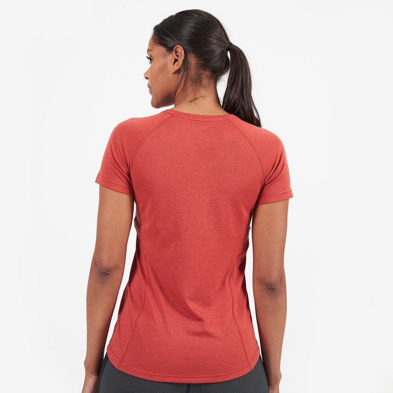 Orange Red Women's Montane Dart T Shirts | RJF631RS