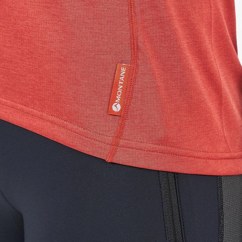 Orange Red Women's Montane Dart T Shirts | RJF631RS