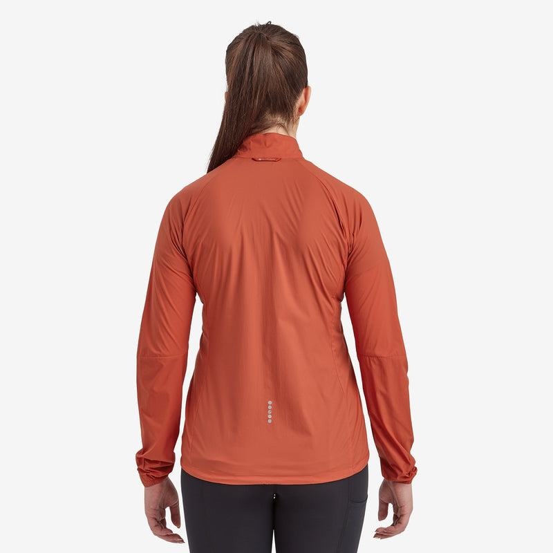 Orange Red Women's Montane Featherlite Windproof Jackets | DJL5878XU